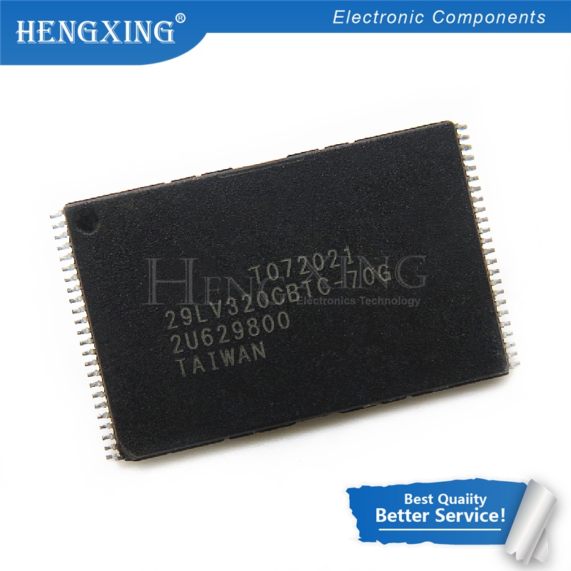 50pcs Sparepart Komponen Elektronik Chip MX29LV320CBTC-70G MX29LV320CBTC-70 29LV320CBTC-70 MX29LV320 TSOP-48