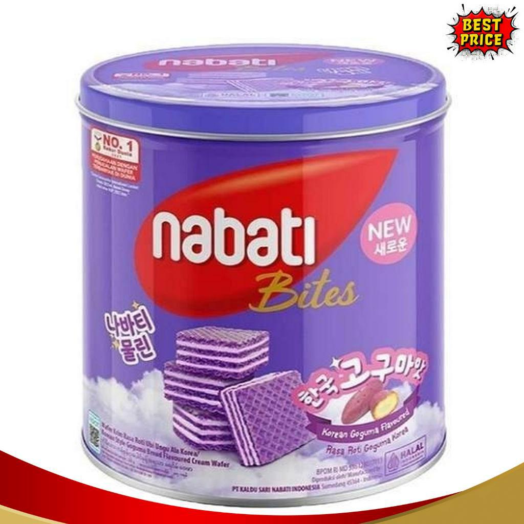 

SPONTAN NABATI WAFER KOREAN GOGUMA TIN 287 GR Hampers Lebaran Jajan Lebaran parcel lebaran