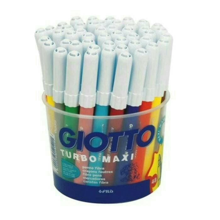 

Spidol/fibre pen 24 colours Turbo Maxi GIOTTO