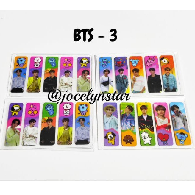 

K-Pop sticky notes - hologram Sticky notes / penanda buku/ pembatas buku/ sticky note/ notes/memo