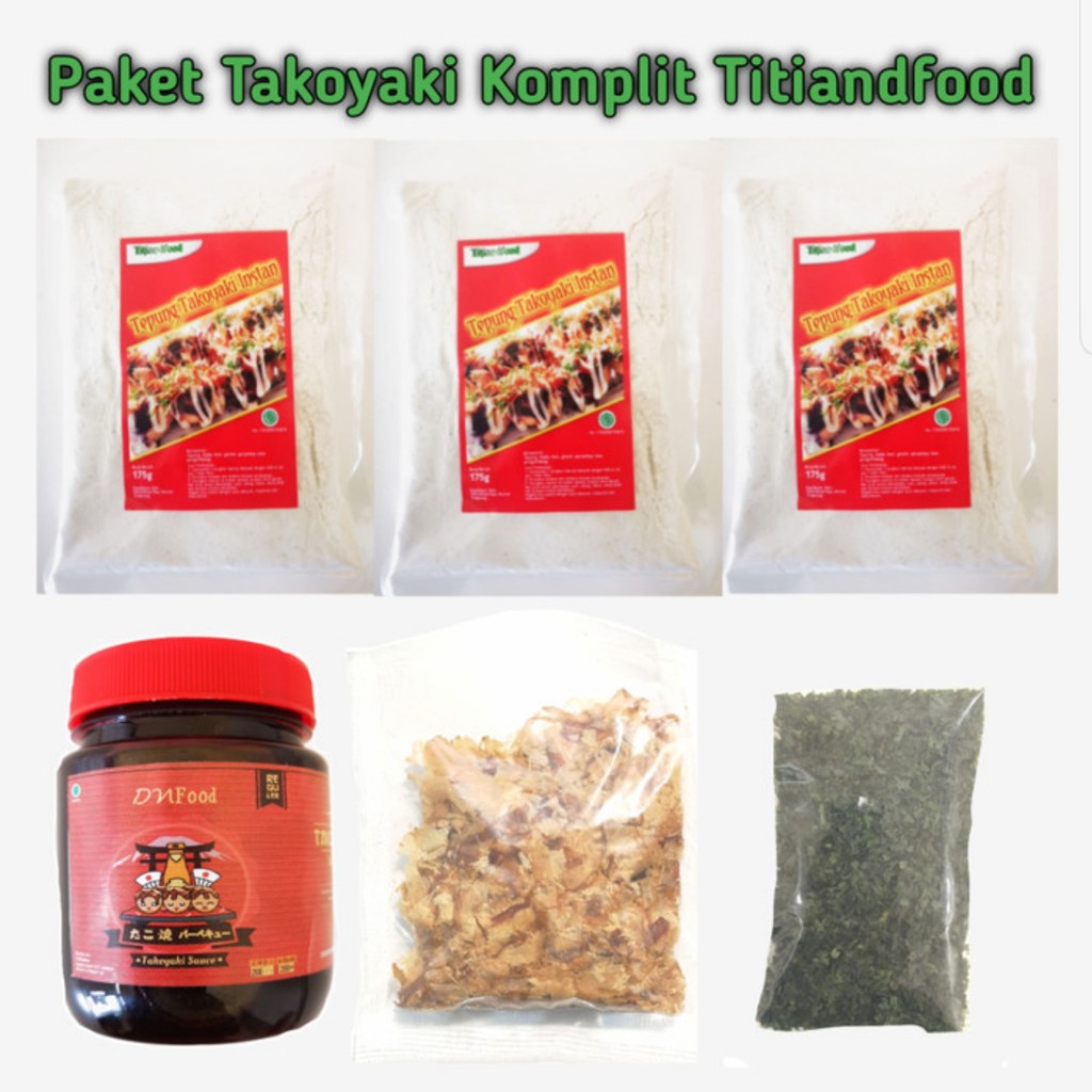 

Paket Bahan Takoyaki Komplit Halal