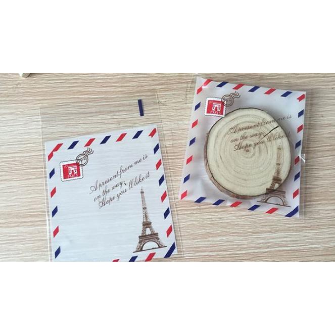 

Plastik Fancy Cookies - Kue - Permen - Accessories Paris Letter 10X10