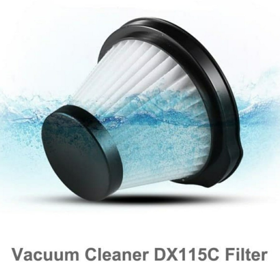 Refill Hepa Filter Replacement Deerma DX115C Vacuum Cleaner Sparepart Pengganti