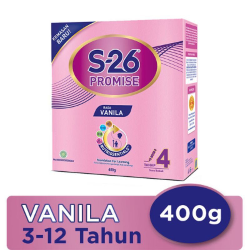 

S-26 Promise Tahap 4 Vanila 400gr