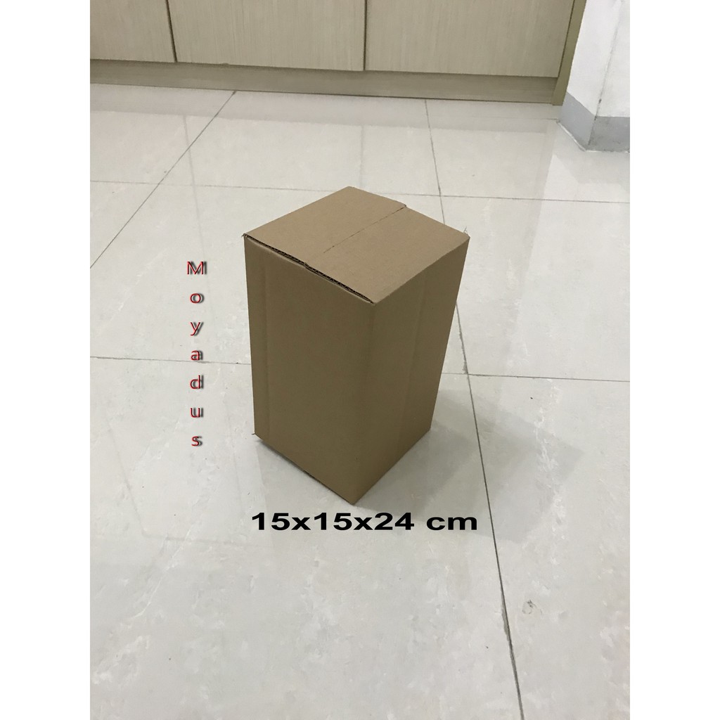 

kardus/karton/box, uk. 15x15x24 cm untuk packing (MP)