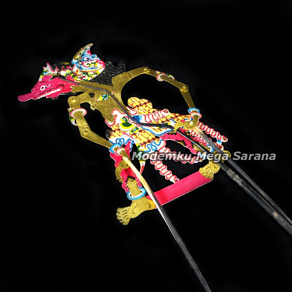 Miniatur Wayang Kulit Dursasana Caperan Mini Super