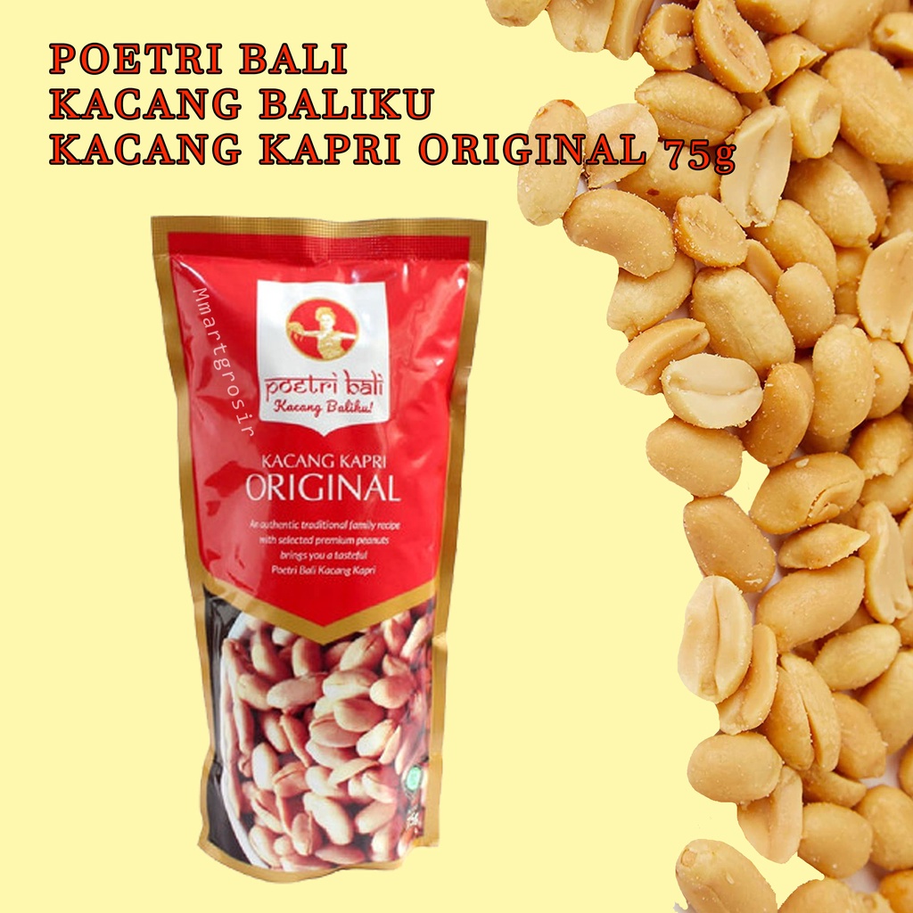 POETRI BALI KACANG BALIKUL KACANG KAPRI ORIGINAL 75g