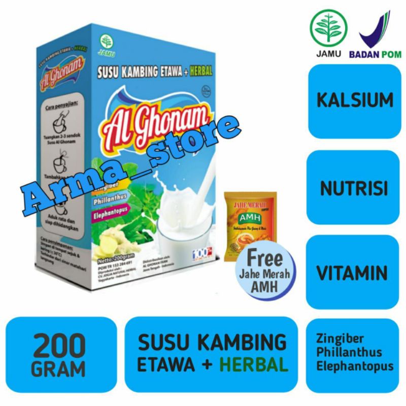 

SUSU KAMBING PREMIUM SEGUDANG MANFAAT