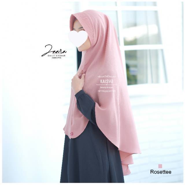 Zaara Khimar Hard Pet by Kaisya