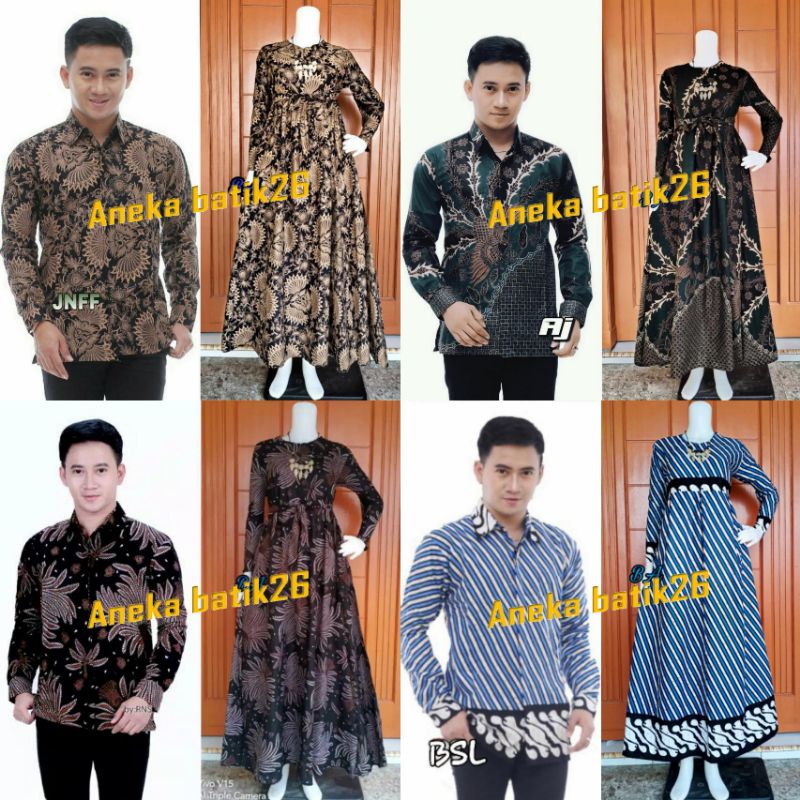 Maura Couple - Sania Ruffle Batik Couple Ori Ndoro Jowi Dnt Garansi Termurah Shopee