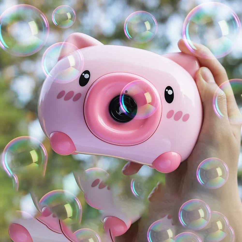 R-flower Kamera Gelembung Bunga|Mainan Pembuat Gelembung Sabun Tahan Lama Untuk Anak Laki-Laki Dan Perempuan