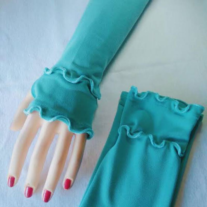 Handshock curly Manset tangan cewek wanita perempuan  Murah Termurah-3