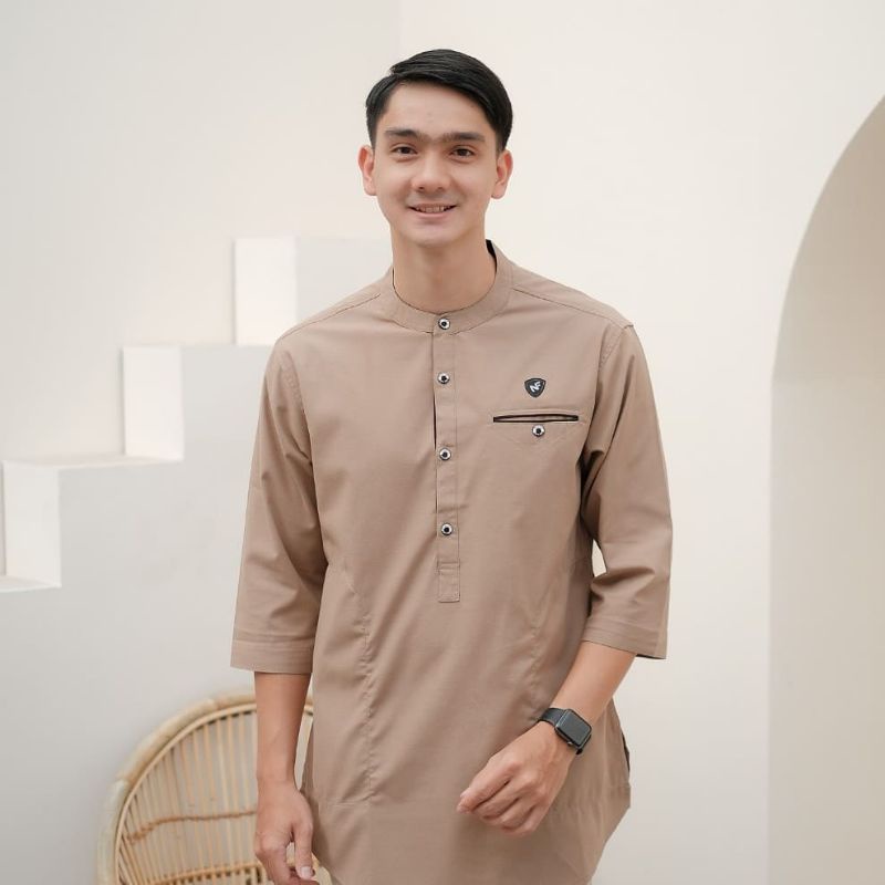 Baju Koko Kurta Dewasa - Koko Kurta Pakista - Atasan Baju Muslim Pria Bisa COD