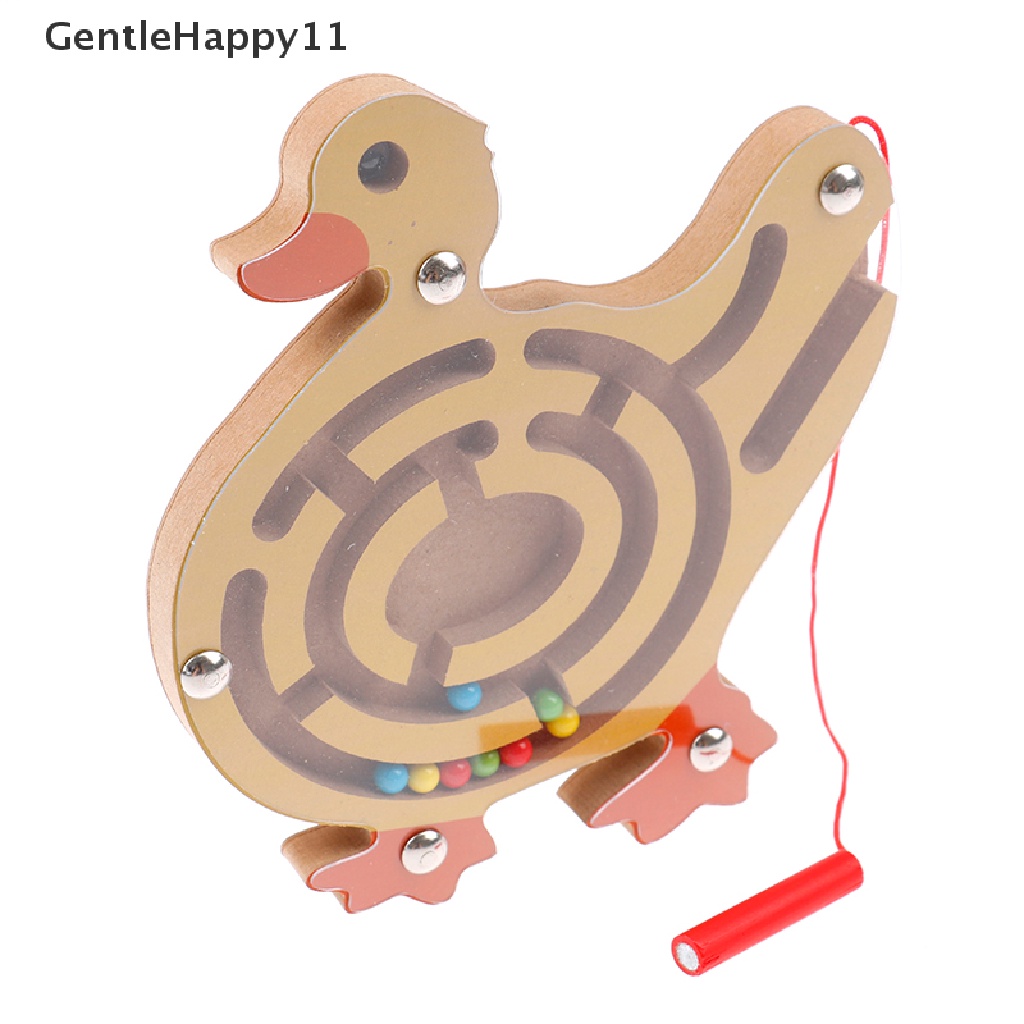 Gentlehappy Mainan Edukasi Anak Model Papan Labirin Mini Magnetik DIY