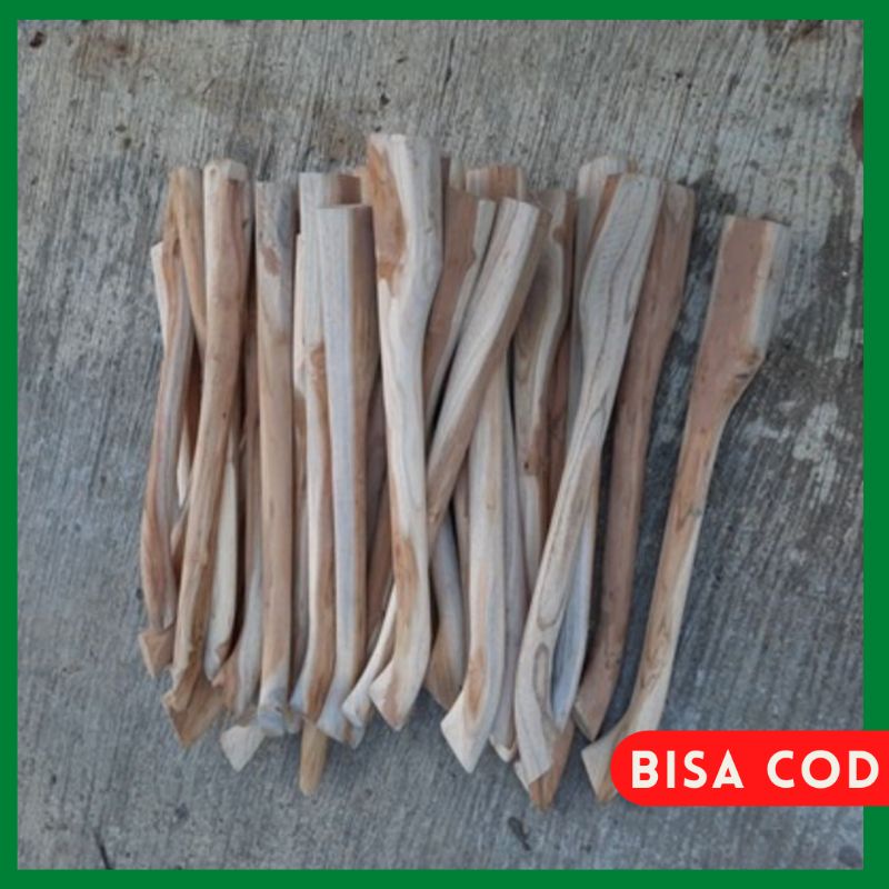 Doran Cangkul Gagang Cangkul Pacul Kayu jati