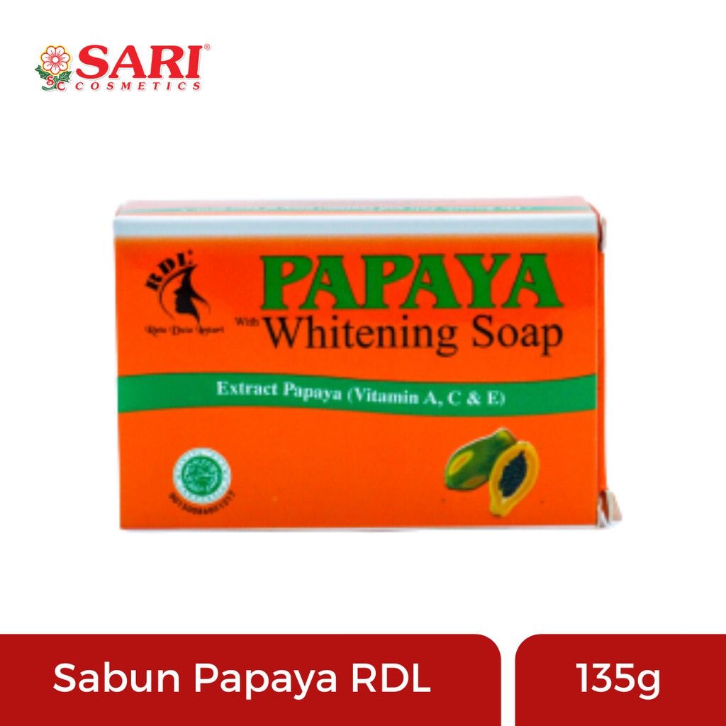 Jual Sabun RDL Papaya Whitening Original 135gr Shopee Indonesia