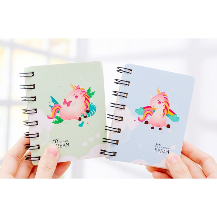 

[UNICORN] MINI MEMO ISI 80 LEMBAR BUKU TULIS CATATAN KECIL NOTES CUTE UNICORN LUCU