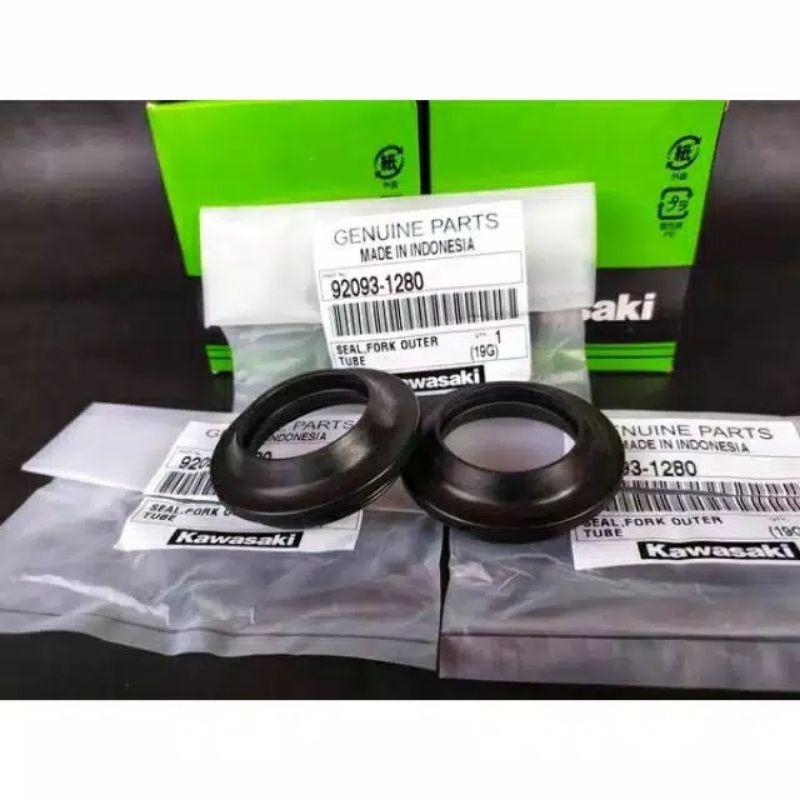 SEAL DEBU SHOCK SEAL DEBU SHOK DEPAN NINJA 150 R SS RR OLD NEW ORIGINAL KAWASAKI