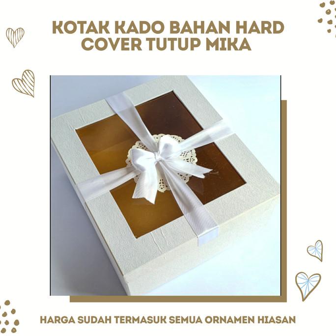 

[COD] KOTAK KADO BAHAN HARD COVER TUTUP MIKA UNTUK KADO/SOUVENIR/SESERAHAN [COD]