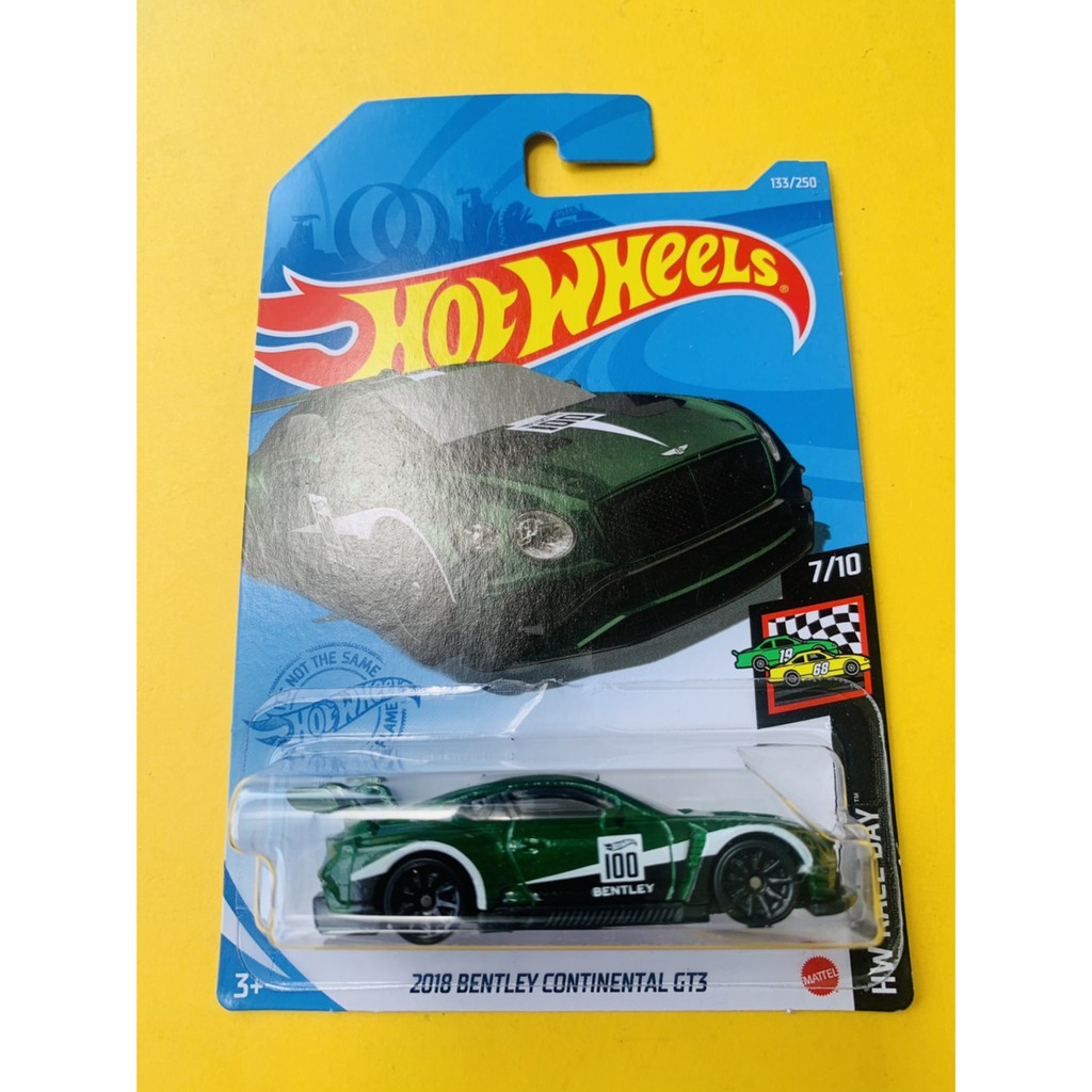HOT WHEELS HOTWHEELS 2018 BENTLEY CONTINENTAL GT3 HIJAU LOT F 2021 DIECAST MOBIL HOTWEELS LANGKA