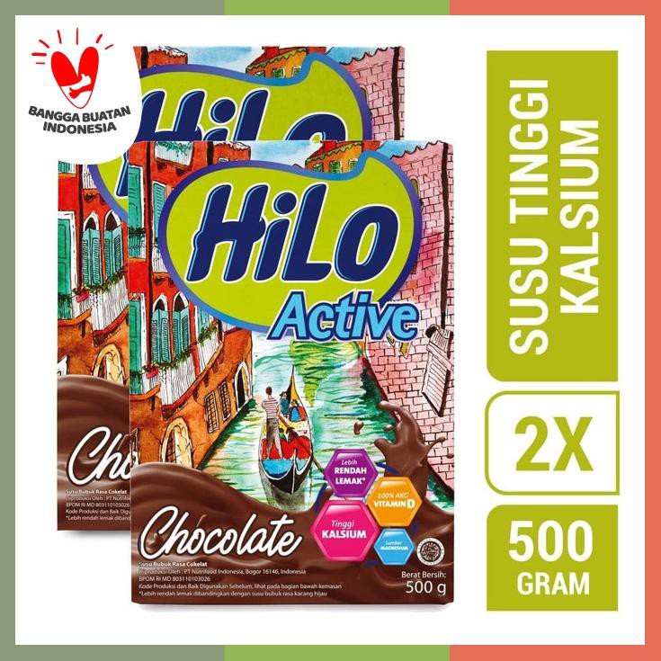 

Buy 1 Get 1 Free Hilo Active Chocolate 500Gr Susu Tinggi Kalsium