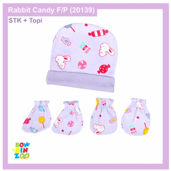 1set topi + sarung tangan + kaki Bonbinzoo SNI CBKS