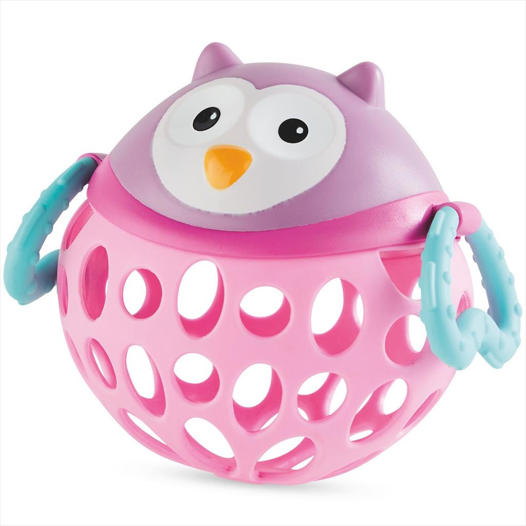 NUBY Silly Shaker Owl Mainan Gigitan Bayi Bola