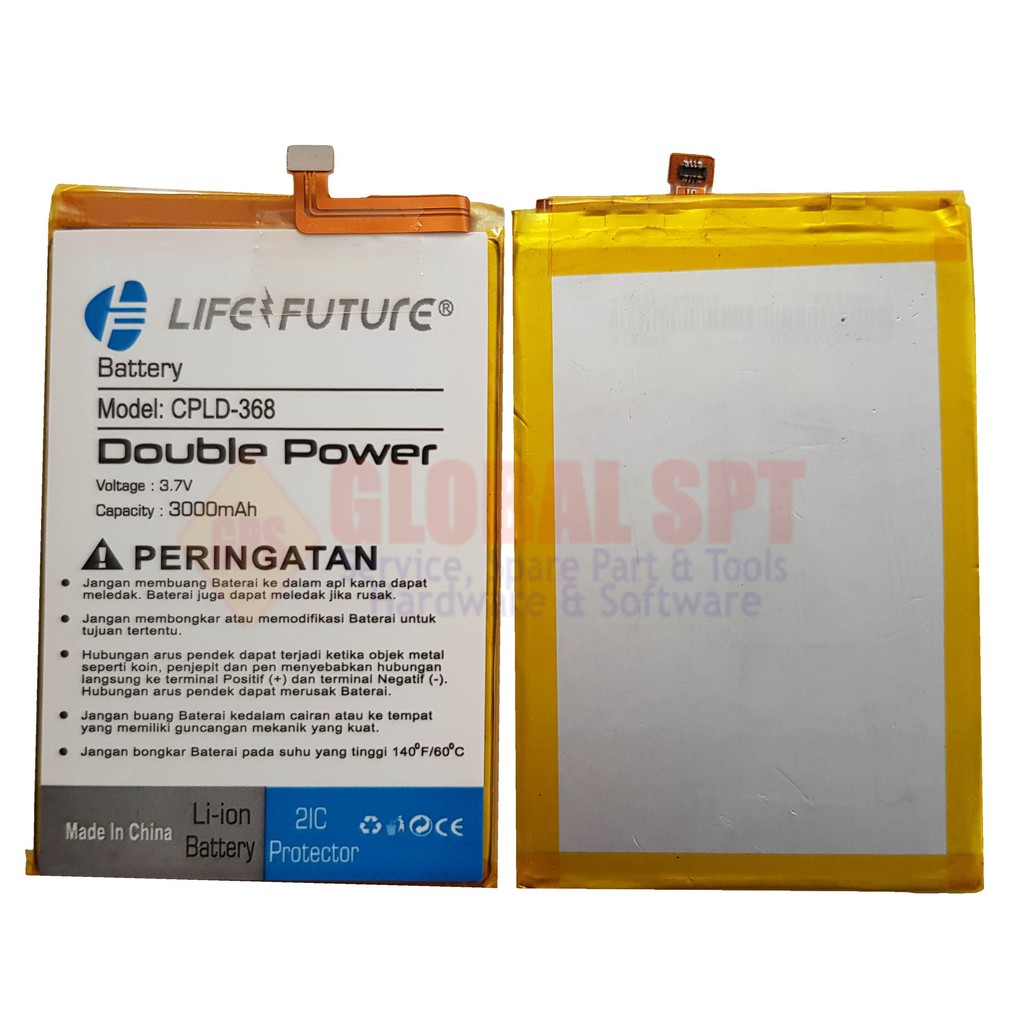 BATERAI COOLPAD CPLD368 LIFE FUTURE / BATERE / BATRE COOLPAD R106 / CPLD-368