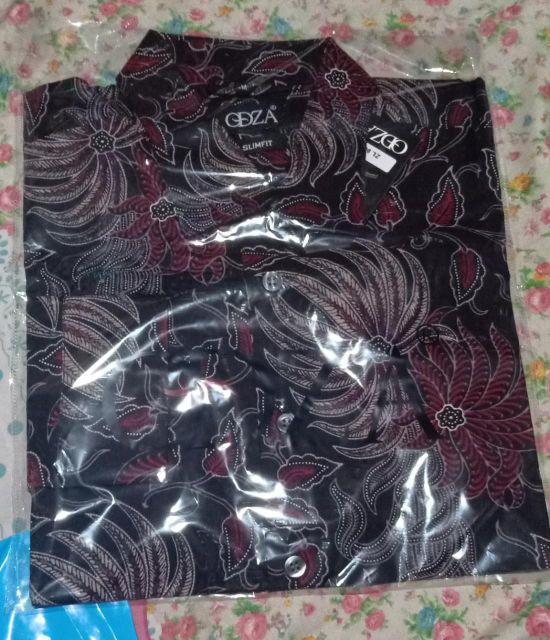 Kemeja Batik Pria Slim Fit Batik Pria Slim Fit Baju Batik Pria Fashion Pria Elegan Lbl612