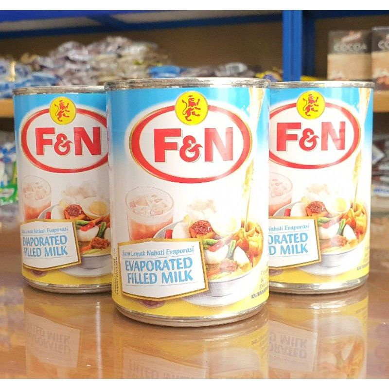 

Evaporasi F&N 390ml/Krimer Cair F&N/FN Evaporasi/Susu Evaporasi/Susu Salad Buah/Evaporated Milk/FN Evaporasi