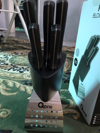 Oxone Ox-972 Pisau Dapur Knife Block Set