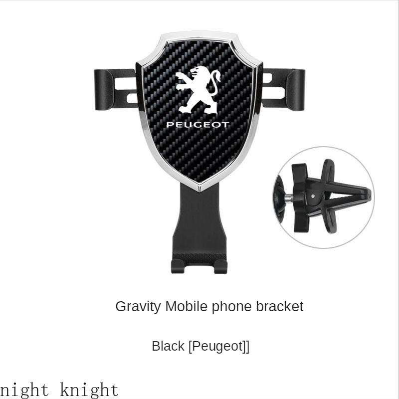 Braket Stand Holder Smartphone Mount Air Vent Mobil Universal Untuk Peugeot