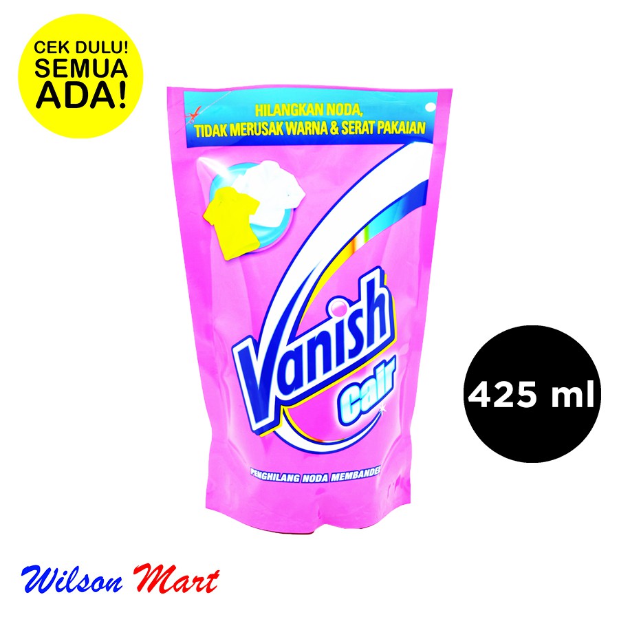 VANISH CAIR PENGHILANG NODA MEMBANDEL 425 ML REFILL