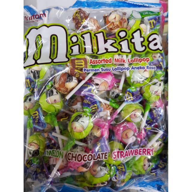 

Permen lolipop Milkita