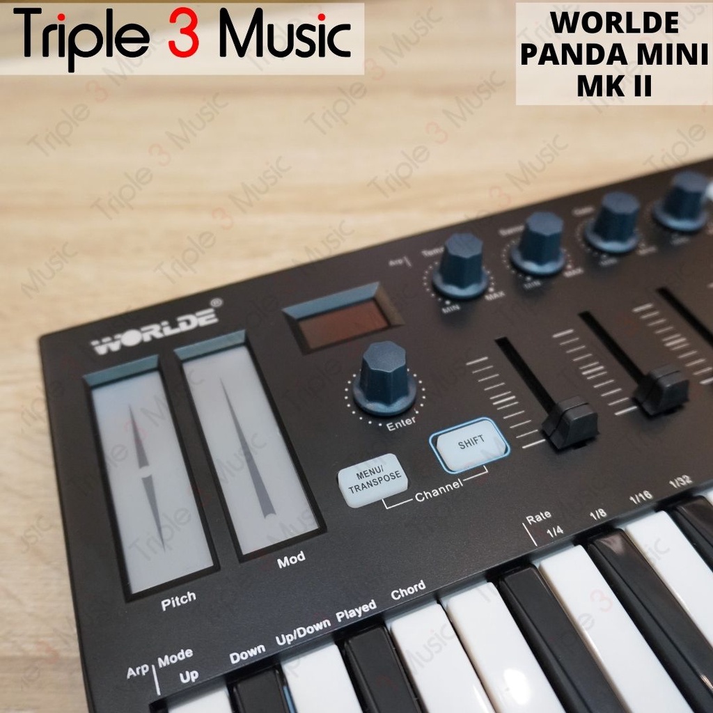 Worlde Panda Mini MK II Midi Controller 25 keys ORIGINAL