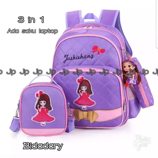 TAS RANSEL ANAK BIDADARI / RANSEL SEKOLAH ANAK BERKUWALITAS / TAS RANSEL TERMURAH / TAS ANAK PE