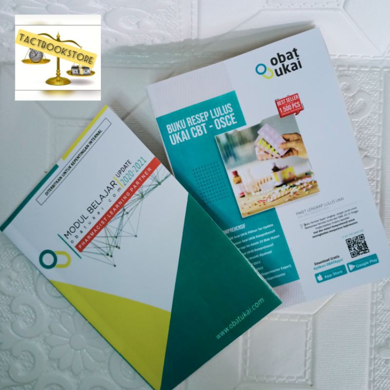 Modul Belajar Update 2020-2021 & Buku Resep Lulus Ukai CBT-OSCE