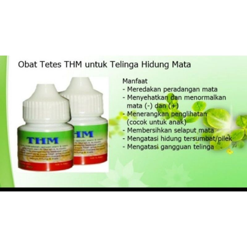 THM Tetes Mata Herbal original - Tetes Hidung Tetes Telinga