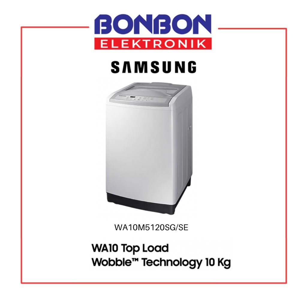 Samsung Mesin Cuci Top Loading 10KG WA-10M5120-SG / WA10M5120SG WA90H4200SG