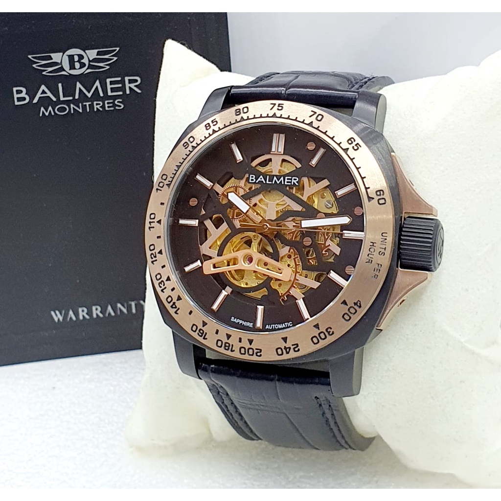 Balmer 8125 Jam Tangan Kasual Pria Kekinian - Original - Tahan Air - Automatic -