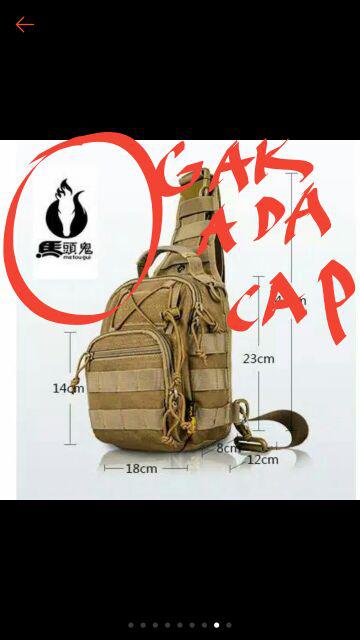  Tas  Selempang  Slempang Cowok  Pria Unik Army Militer 