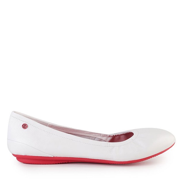 Hush Puppies Sepatu Flat Wanita Abigail Miley White