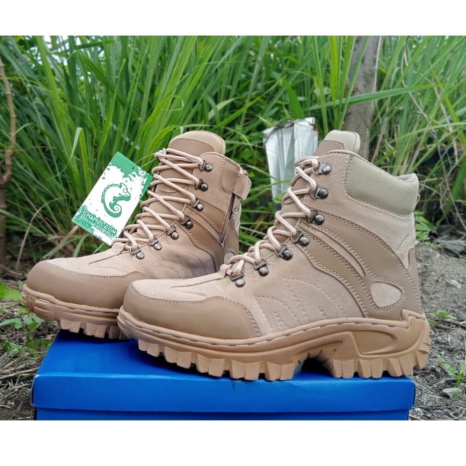 sepatu safety bots pria/wanita outdor indor gunung haiking adventure 7 inci