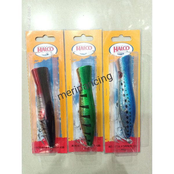 Umpan Halco Rosta Popper | 195-117gr| 160-78gr | 135-49gr | Pilih Warna