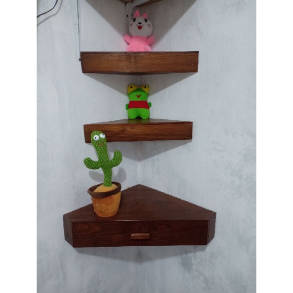 Meja Sudut, Meja dinding, Hiasan dinding, Rak Kayu
