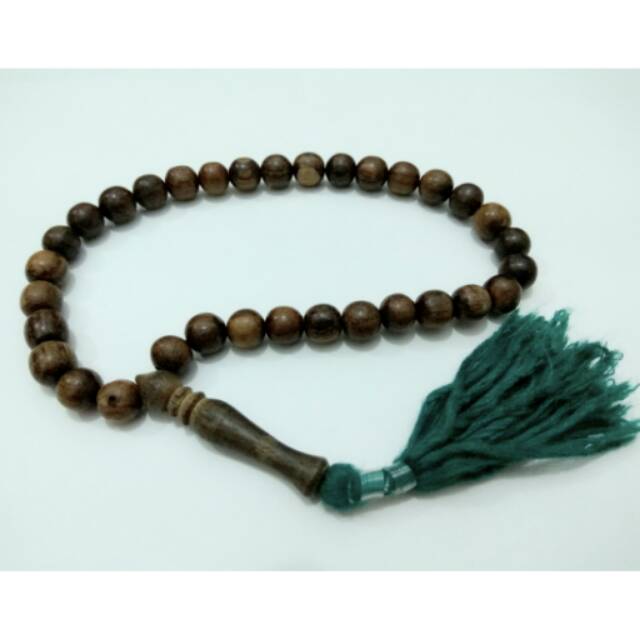 (100 g) Tasbih Kayu Gaharu 33 bulir
