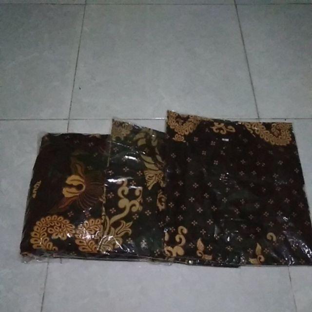 Batik Couple Keluarga Sania Ruffle Ori Ndoro Jowi Dnt