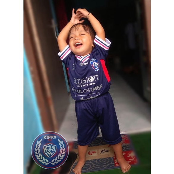 Setelan Jersey Anak Arema 2022