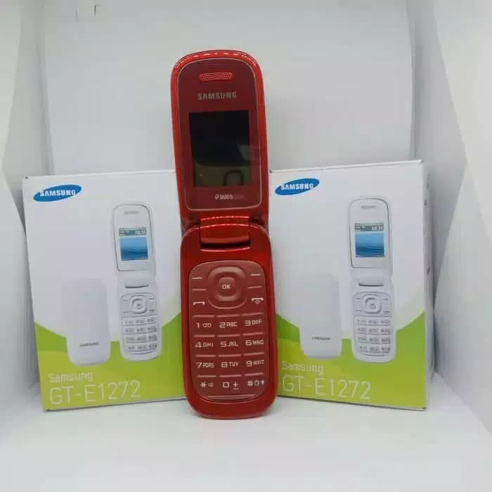 samsung Lipat GT-E1272 dual sim hp jadul kondisi baru