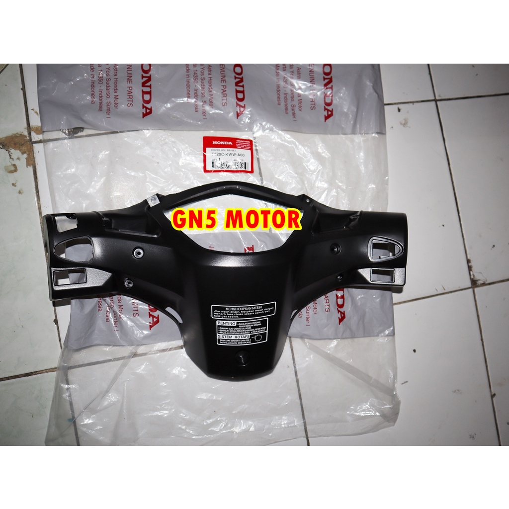 BATOK BELAKANG HONDA REVO ABSOLUTE KARBU ORISINIL AHM ORIGINAL 5320C-KWW-A00